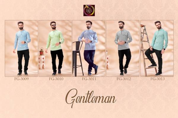 Fg Gentleman 1 Cotton Fancy Daily Wear Mens Kurta Collection